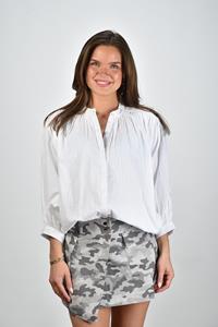 Sea Me Happy blouse Balloon Double Layered wit