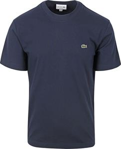 Lacoste T-shirt met logopatch - Blauw