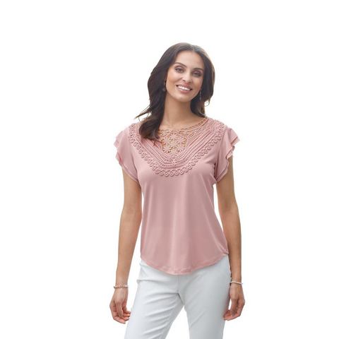 Lady Shirt met korte mouwen Shirt (1-delig)