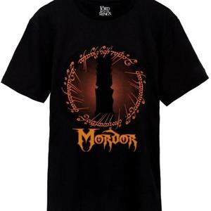 The Lord Of The Rings De Lord of the Rings heren Mordor T-shirt L oranje/zwart