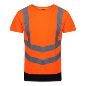 Regatta Heren Pro High Vis T-shirt met korte mouwen