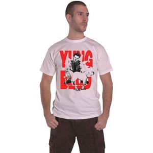 Pertemba FR - Apparel Yungblud Unisex volwassen leven op Mars Tour T-shirt