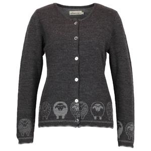 Albmerino  Women's Strickjacke Schäfle - Wollen vest, grijs