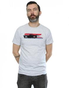 Disney Heren Cars Jackson Storm Strepen T-shirt