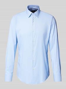 Boss Slim fit zakelijk overhemd met kentkraag, model 'Hank'