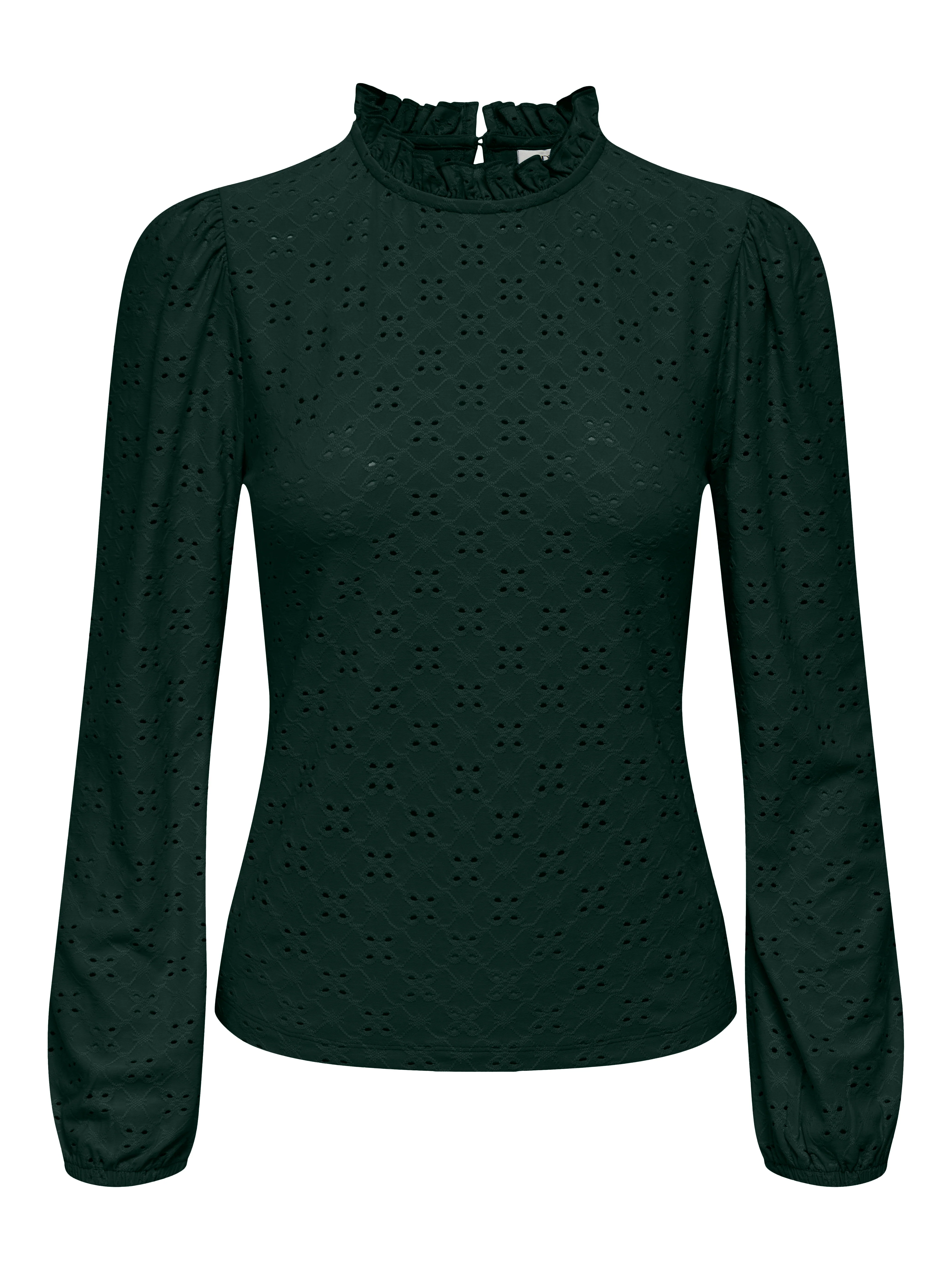 Jacqueline de Yong Cathinka l/s frill top