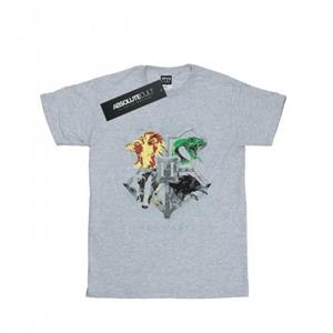 Harry Potter Heren Hogwarts Painted Crest T-shirt