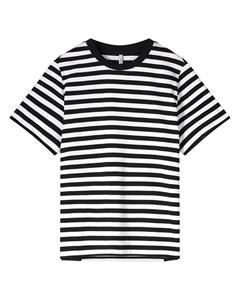 Summum Lyon-30645 990 short sleeve top classic cotton tee black