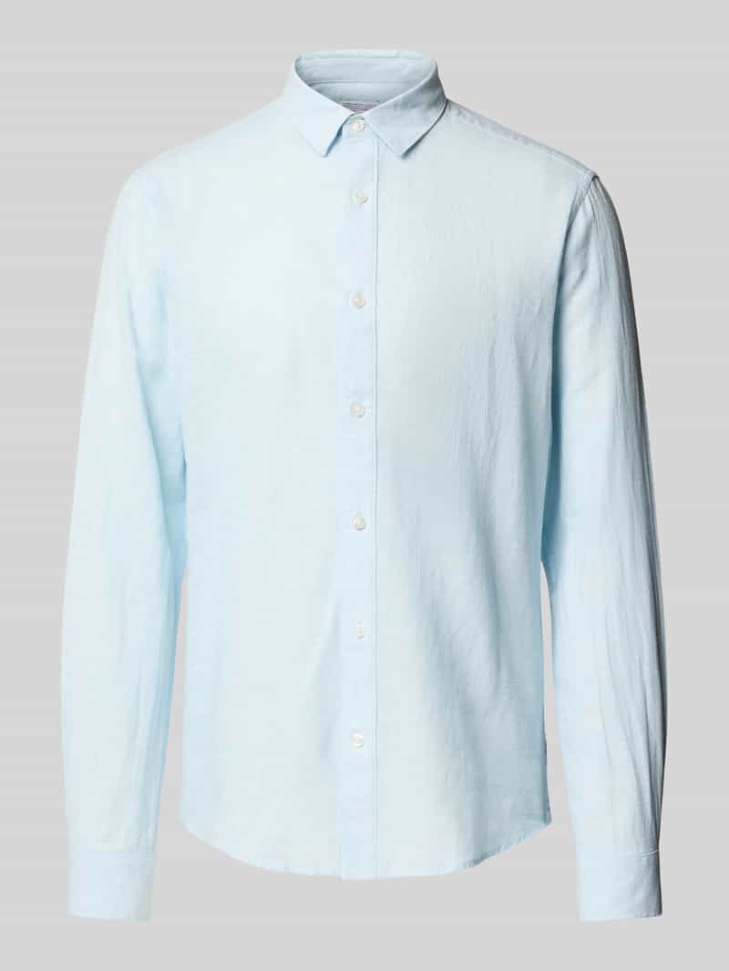 Only & Sons Regular fit vrijetijdsoverhemd met kentkraag, model 'CAIDENLS'