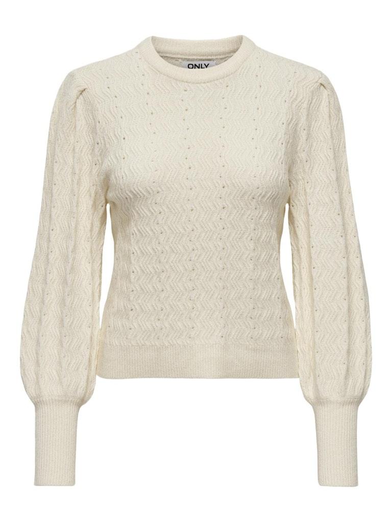 Only Female Truien Onlkatia Ls Struct Puff O-neck Cc Knt 15294087