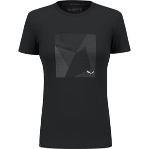 Salewa  Women's Pure Building Dry T-Shirt - T-shirt, zwart