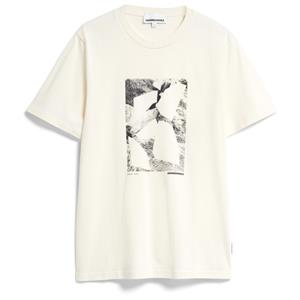 ARMEDANGELS  Jaames Rocks - T-shirt, wit