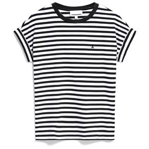 ARMEDANGELS  Women's Idaara Stripes - T-shirt, grijs/wit