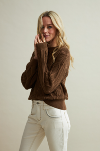 Red Button Pullover srb4360 fanny