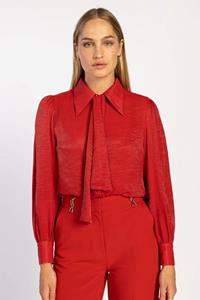 Aaiko Female Blouses Veronne Tie Vis 517