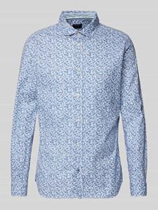 Armani Exchange Regular fit vrijetijdsoverhemd met kentkraag