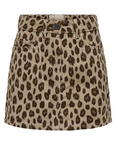 KIDS ONLY Korte rok met luipaardprint