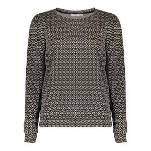 Geisha 42525-70 999 top jacquard 2-tone black/sand