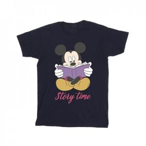 Disney Heren Mickey Mouse Story Time T-shirt