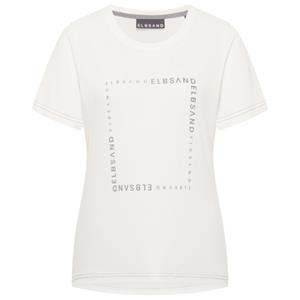 ELBSAND  Women's Lora T-Shirt - T-shirt, wit