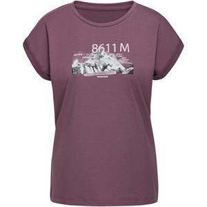 Mammut  Women's Mountain T-Shirt 8611m - T-shirt, purper