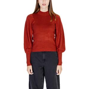 Vero Moda Vmhollykarispuff ls highnk pullov g brique