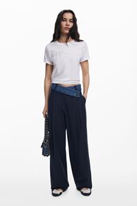 desigual Gecombineerde tailleurbroek - BLUE