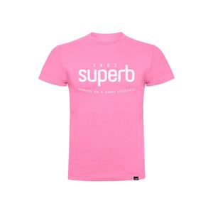 SUPERB ICON TEE heren-T-shirt met ronde hals en korte mouwen