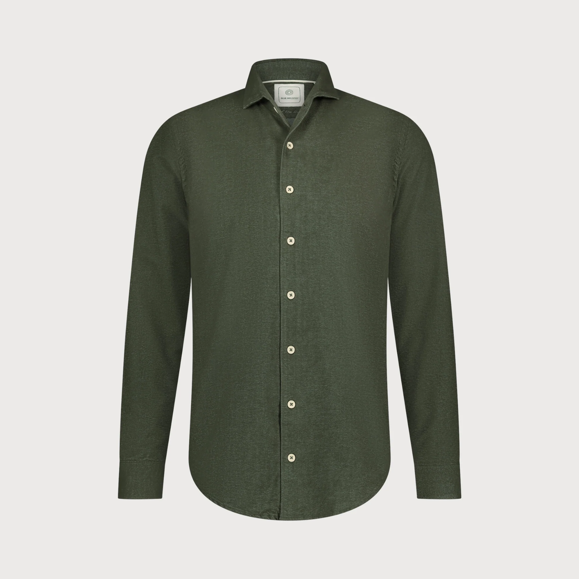 Blue Industry 4204.42 shirt flanel olive