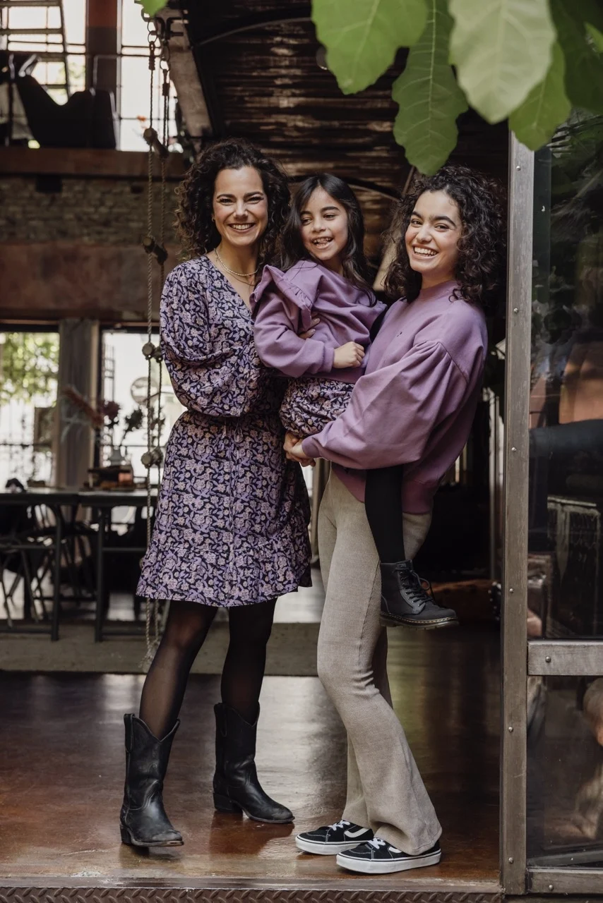 Looxs Revolution Lxs viscose wrap jurk autumn flower voor dames in de kleur