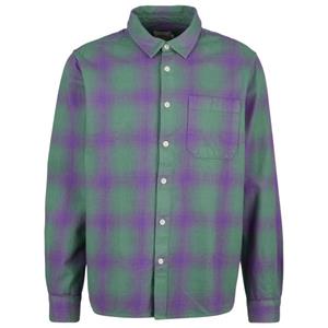 Dedicated  Shirt Rute Flannel Shadow Check - Overhemd, grijs