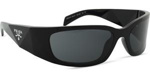Prada Eyewear Prada PR A14S zonnebril met rechthoekig montuur - Zwart