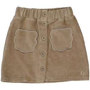 LEVV-collectie Rokje Polien (dark taupe)