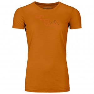 Ortovox Dames 185 Merino Tangram Logo T-Shirt