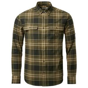 Chevalier  Heron Flannel Shirt - Overhemd, olijfgroen