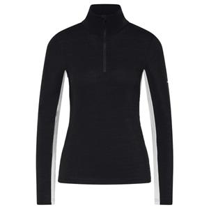 We Norwegians  Women's Voss 1/4-Zip - Merinotrui, zwart