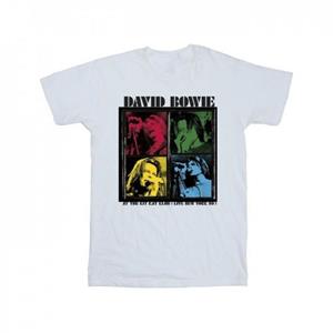 David Bowie heren bij de Kit Kat Club popart T-shirt