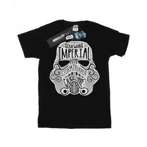 Star Wars Heren Stormtrooper Empire Helm T-shirt