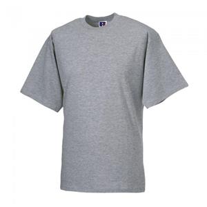 Russell Collection Klassiek heren-T-shirt M lichtblauwe kleur