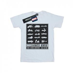 Marvel heren autoverhuur mono T-shirt