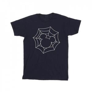 Disney Heren Mickey Mouse spinnenweb T-shirt