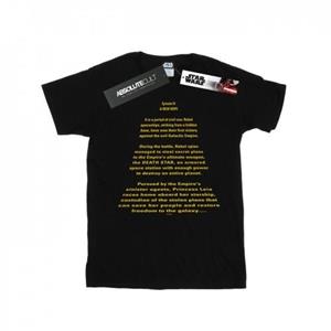 Star Wars Mens A New Hope Opening Crawl T-Shirt
