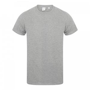Skinni Fit heren feel good gemêleerd katoenen stretch-T-shirt