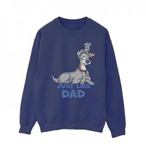 Disney Heren Lady en de Vagebond net als papa Sweatshirt