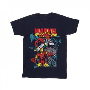 Marvel Comics Heren Trio Pose T-shirt