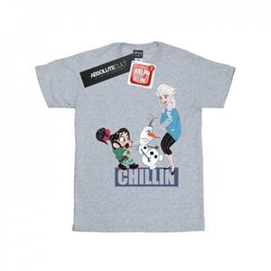 Disney Heren Wreck It Ralph Elsa en Vanellope T-shirt