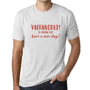 Ultrabasic  Homme T-shirt Graphique Vaffanculo is Italiaans voor Fijne dag
