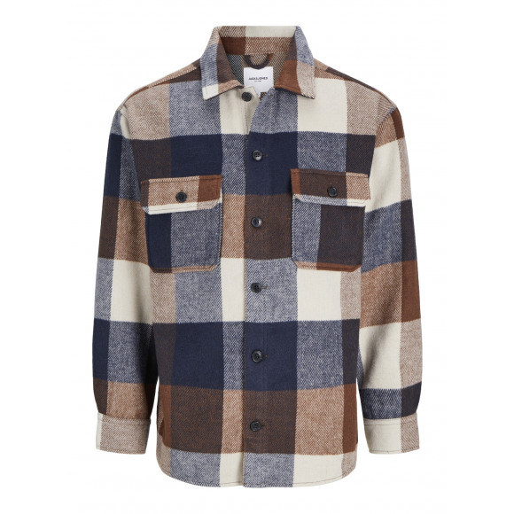 Jack %amp Jones Male Overhemden Jjebradley Ollie Overshirt Ls Noos