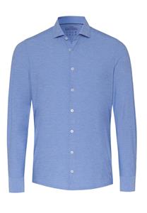Pure Shirts Overhemd Functional Plain Blue 