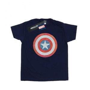 Marvel heren Captain America geschetst schild T-shirt